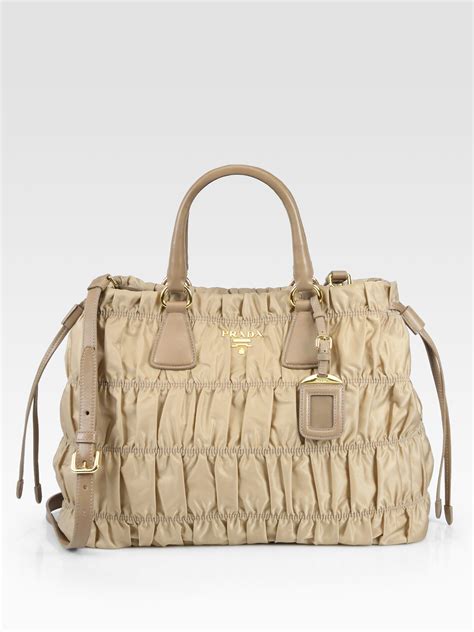 prada beige tote|prada tessuto shoulder bag.